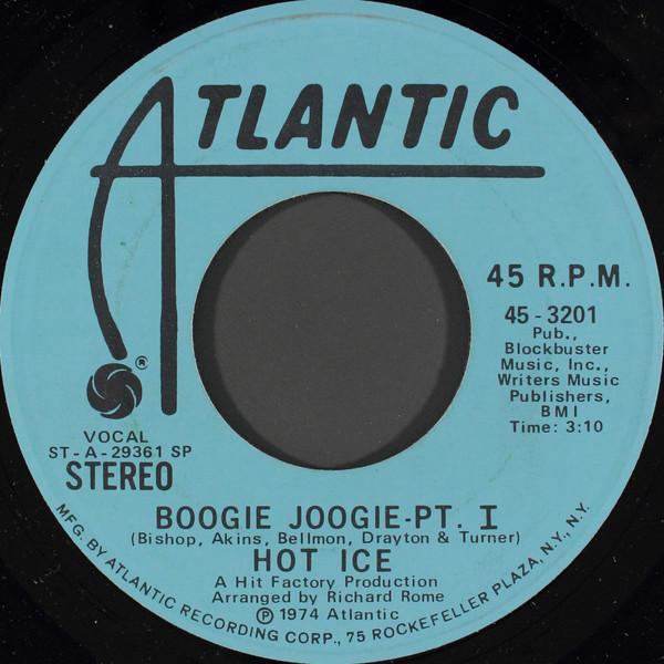 Hot Ice (3) - Boogie Joogie-Pt. I