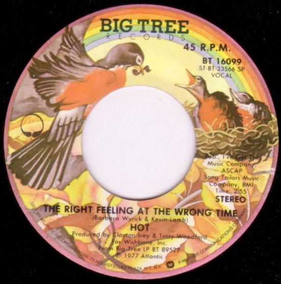 Hot - The Right Feeling At The Wrong Time