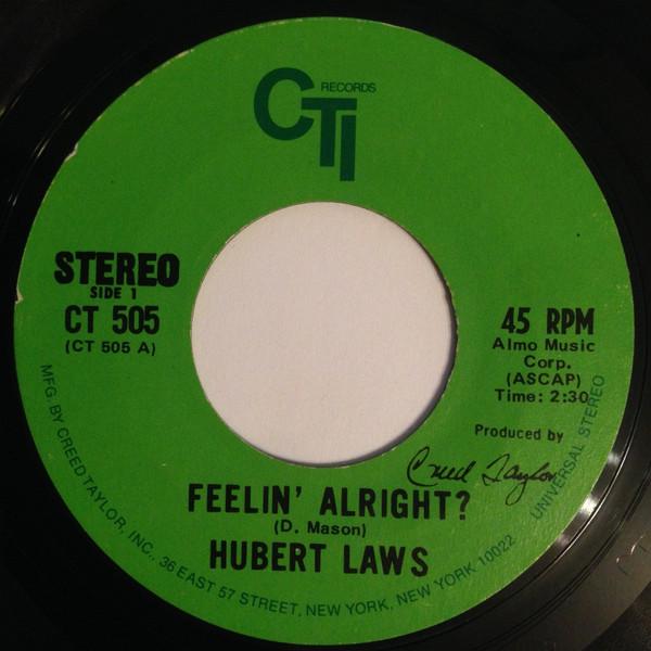 Hubert Laws - Feelin' Alright
