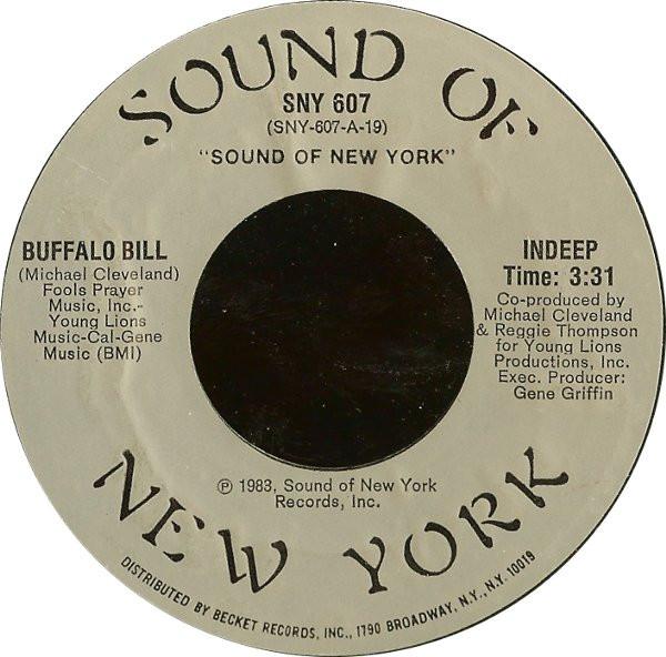Indeep - Buffalo Bill / Lipstick Politics
