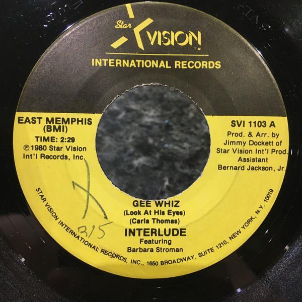 Interlude (6), Barbara Stroman - Gee Whiz (Look At His Eyes)
