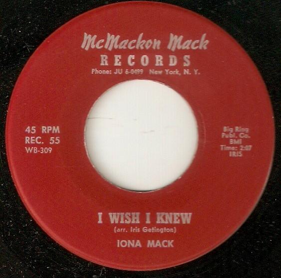 Iona Mack - I Wish I Knew