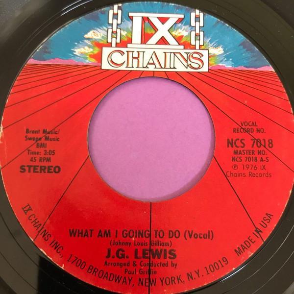 J. G. Lewis - What Am I Going To Do