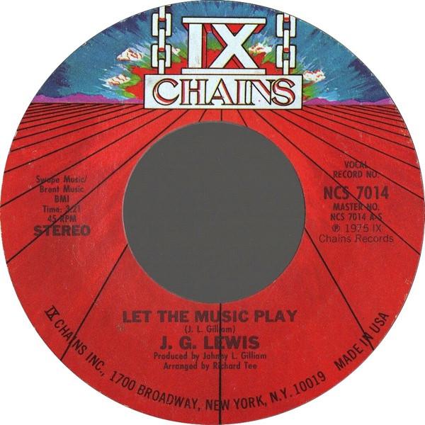 J. G. Lewis - Let The Music Play