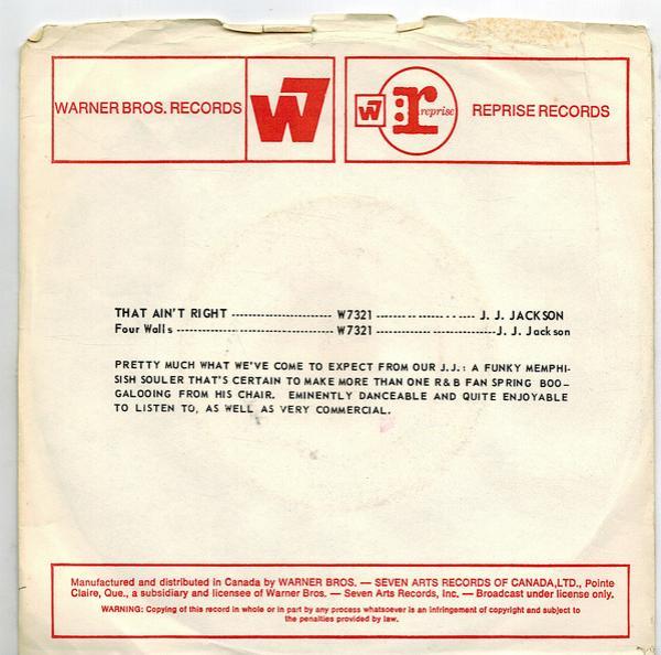J.J. Jackson - That Ain't Right
