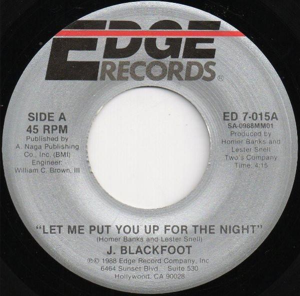 J. Blackfoot - Let Me Put You Up For The Night