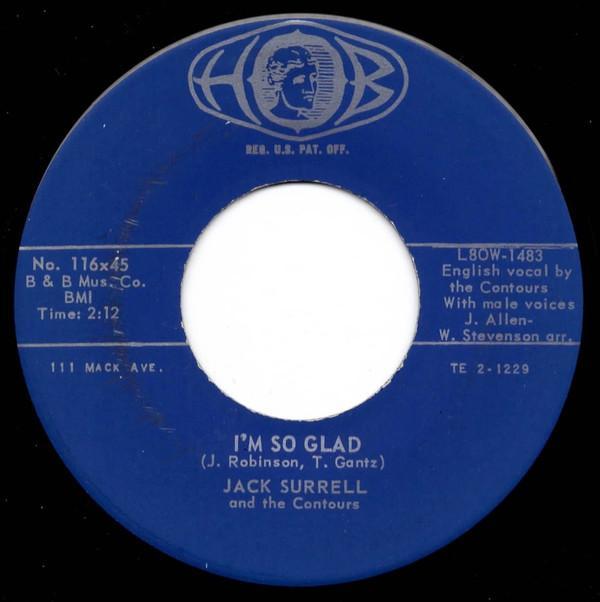 Jack Surrell, The Contours (4) - I'm So Glad
