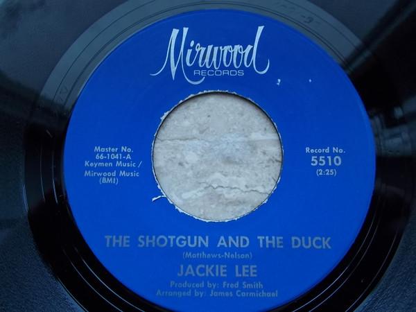 Jackie Lee - The Shotgun And The Duck / Do The Temptation Walk