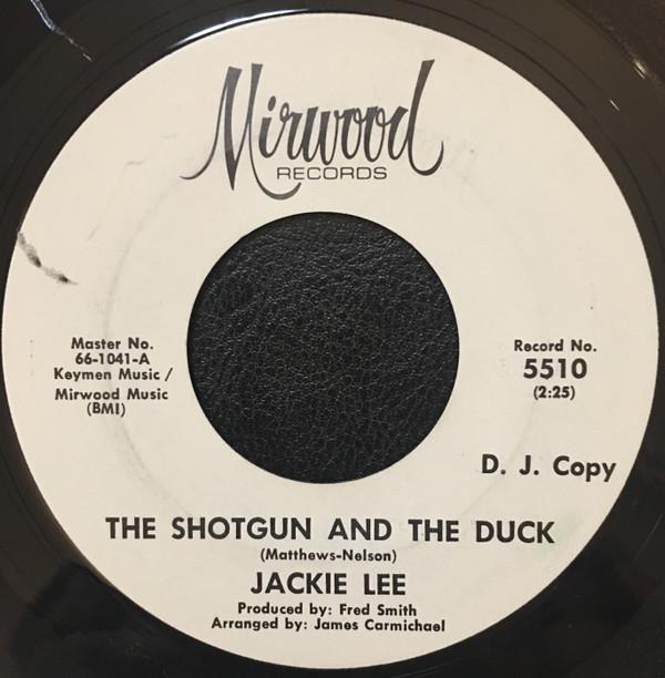 Jackie Lee - The Shotgun And The Duck / Do The Temptation Walk