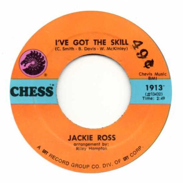 Jackie Ross - I've Got The Skill