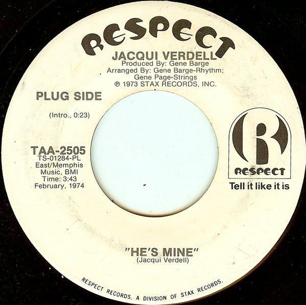 Jackie Verdell - He's Mine