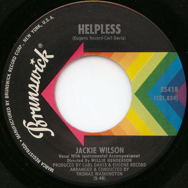 Jackie Wilson - Helpless / Do It The Right Way