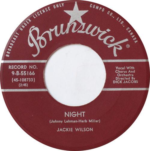 Jackie Wilson - Night / Doggin' Around