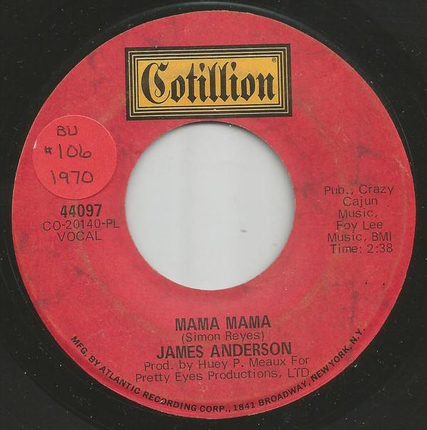 James Anderson (12) - Mama Mama / Muskatel Muskatel