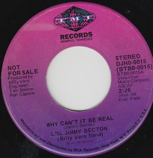 James Becton, Billy Vera Band - Why Can't It Be Real