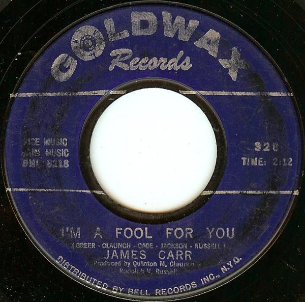 James Carr - I'm A Fool For You