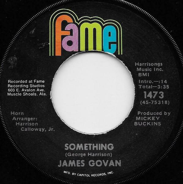 James Govan - Something / You Get A Lot To Like