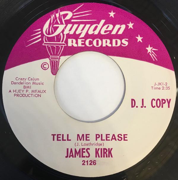 James Kirk (7) - You Better Come Home / Tell Me Please