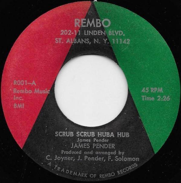 James Pender - Scrub Scrub Huba Hub / Reatha