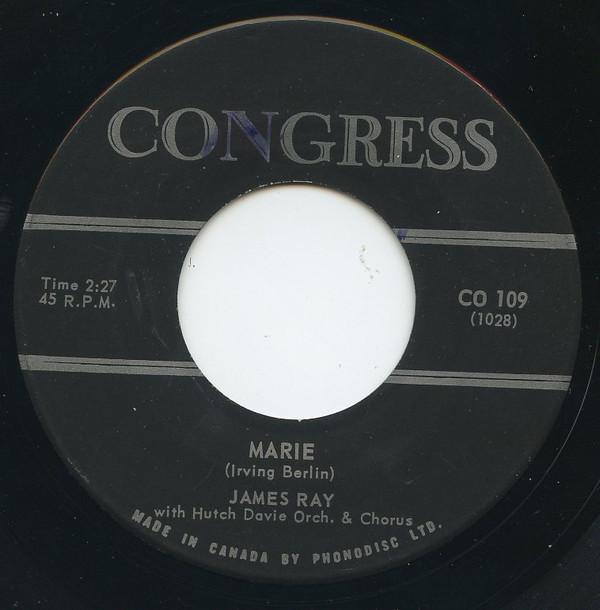 James Ray (2) - Marie / The Old Man And The Mule