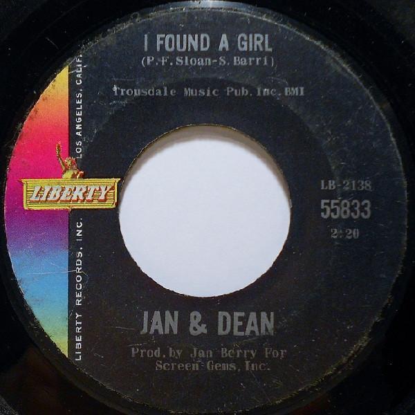 Jan & Dean - I Found A Girl