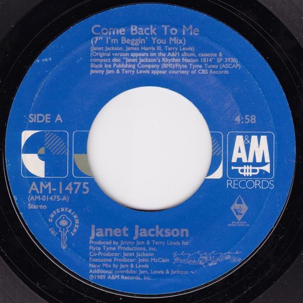 Janet Jackson - Come Back To Me