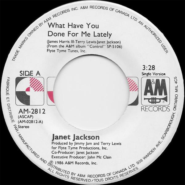 Janet Jackson - What Have You Done For Me Lately