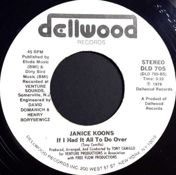 Janice Koons - Living With Someone Who's Become A Stranger / If I Had It All To Do Over
