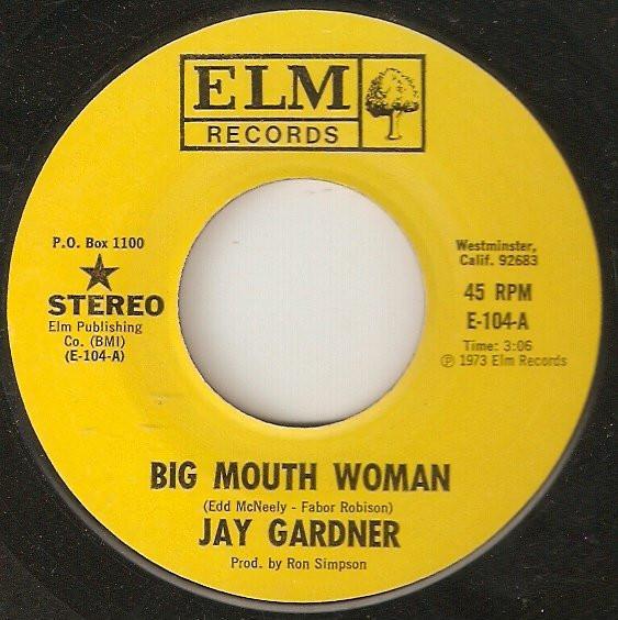 Jay Gardner (2) - Big Mouth Woman