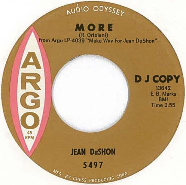 Jean DuShon, The Ramsey Lewis Trio - More / You'd Better Believe Me