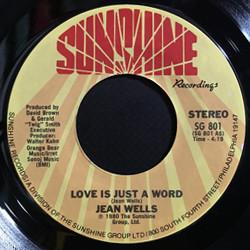 Jean Wells - Love Is Just A Word / Sweetness