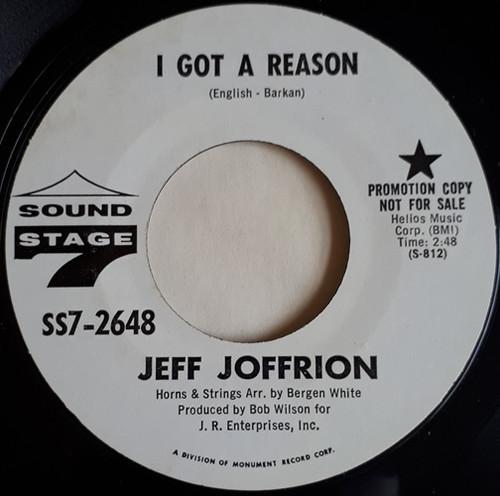 Jeff Joffrion - I Got A Reason / I'll Find My Sunshine