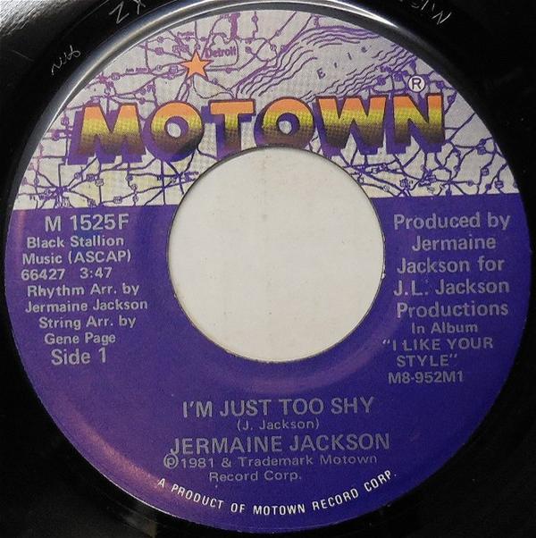Jermaine Jackson - I'm Just Too Shy