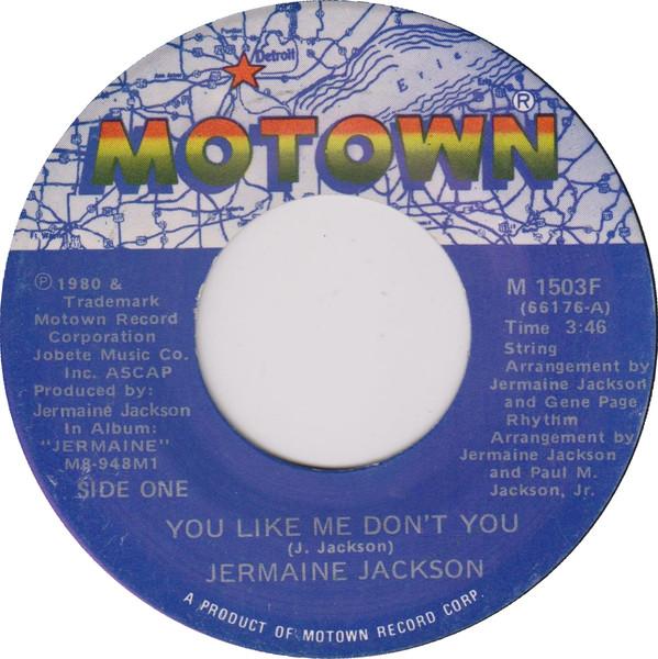 Jermaine Jackson - You Like Me Don't You