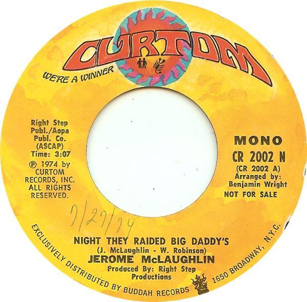 Jerome McLaughlin - Night They Raided Big Daddy's