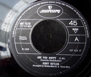 Jerry Butler - Are You Happy