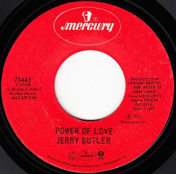 Jerry Butler - Power Of Love / What Do You Do On A Sunday Afternoon