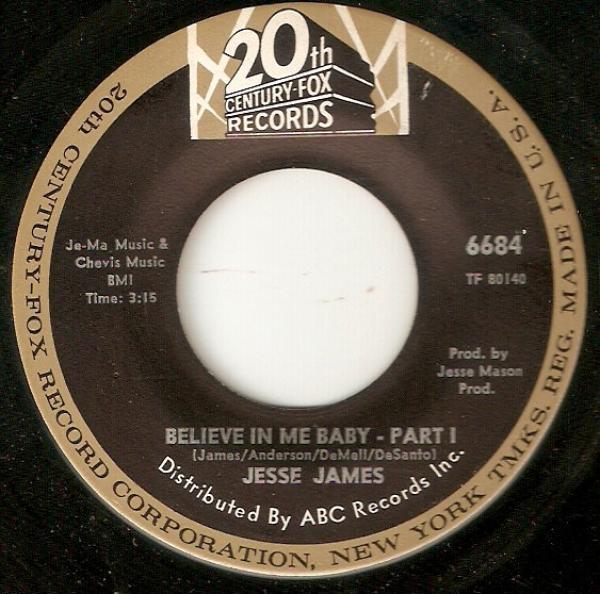 Jesse James (2) - Believe In Me Baby