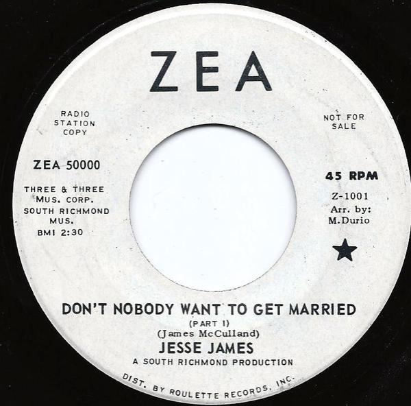 Jesse James (2) - Don't Nobody Want To Get Married
