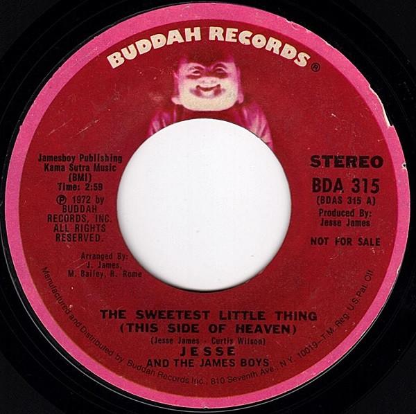 Jesse James (4), The James Boys - The Sweetest Little Thing (This Side Of Heaven)