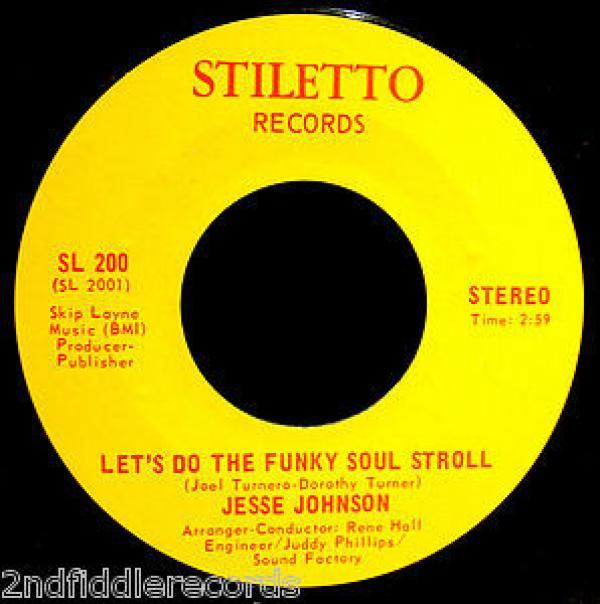 Jesse Johnson (3) - You're Blowin' Holes (In My Soul) / Let's Do The Funky Soul Stroll
