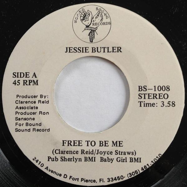 Jessie Butler - Free To Be Me / Best Part Of A Man