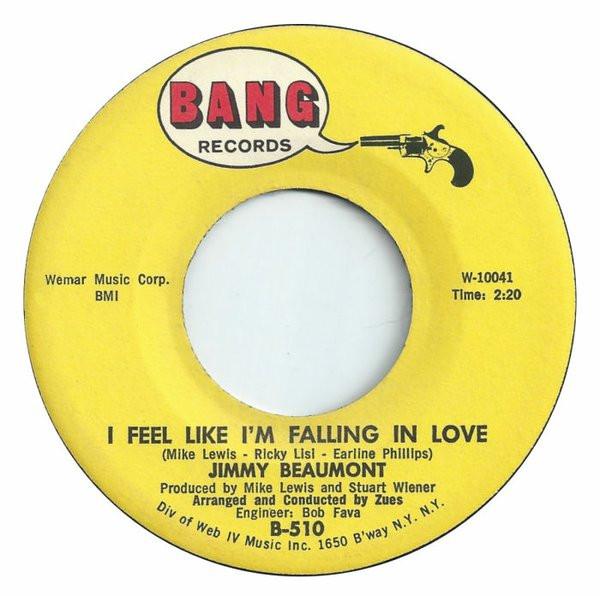 Jimmy Beaumont - I Feel Like I'm Falling In Love / Tell Me