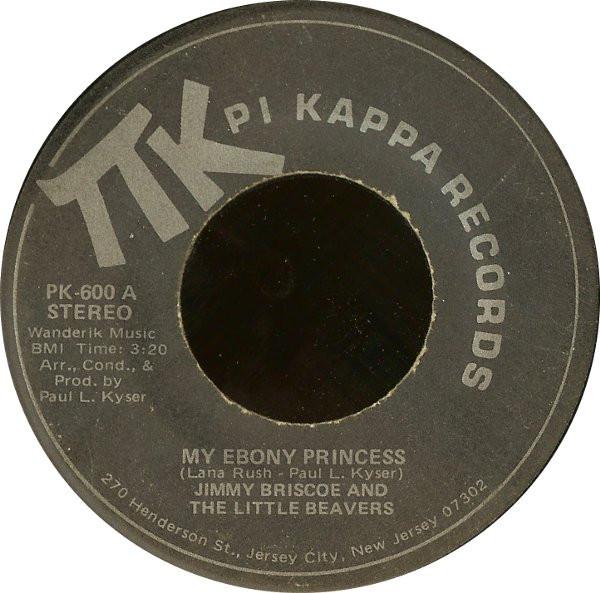 Jimmy Briscoe And The Beavers - My Ebony Princess