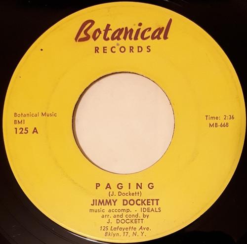 Jimmy Dockett - Paging / To Have And To Hold