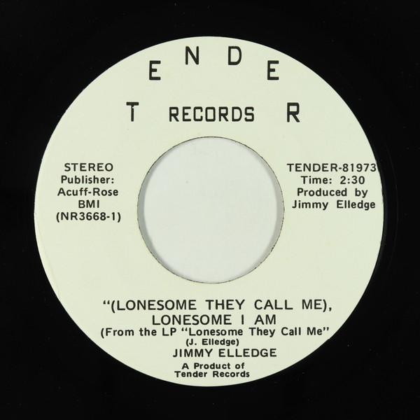 Jimmy Elledge - (Lonesome They Call Me), Lonesome I Am / Let Me Come Over