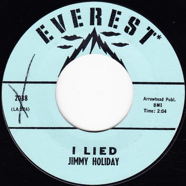 Jimmy Holiday - I Lied / Alison