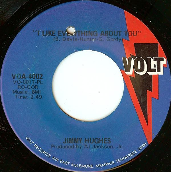 Jimmy Hughes - I Like Everything About You