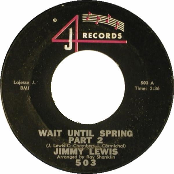 Jimmy Lewis - Wait Until Spring