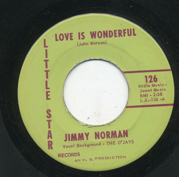 Jimmy Norman - Love Is Wonderful